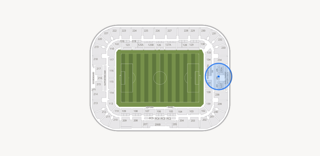 Shell Energy Stadium Seating Chart