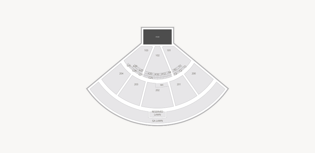 Shoreline Amphitheatre Seating Chart