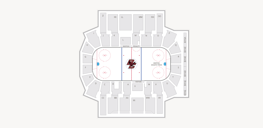 Silvio O. Conte Forum Seating Chart