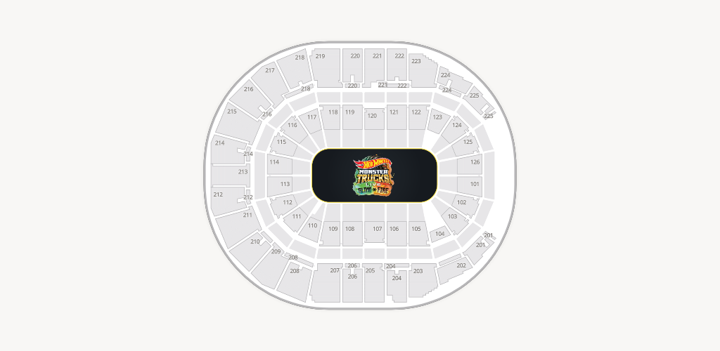 Simmons Bank Arena Seating Chart