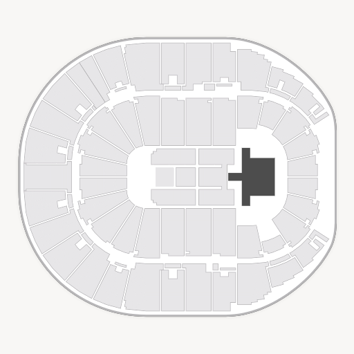 Simmons Bank Arena seating chart