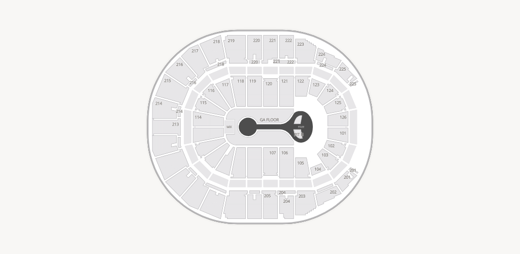 Simmons Bank Arena Seating Chart