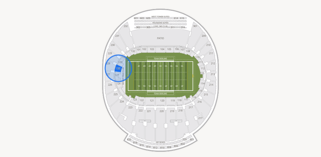 Simmons Bank Liberty Stadium Seating Chart