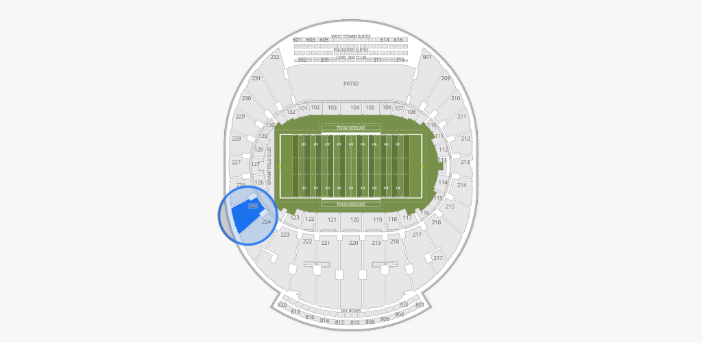 Simmons Bank Liberty Stadium Seating Chart