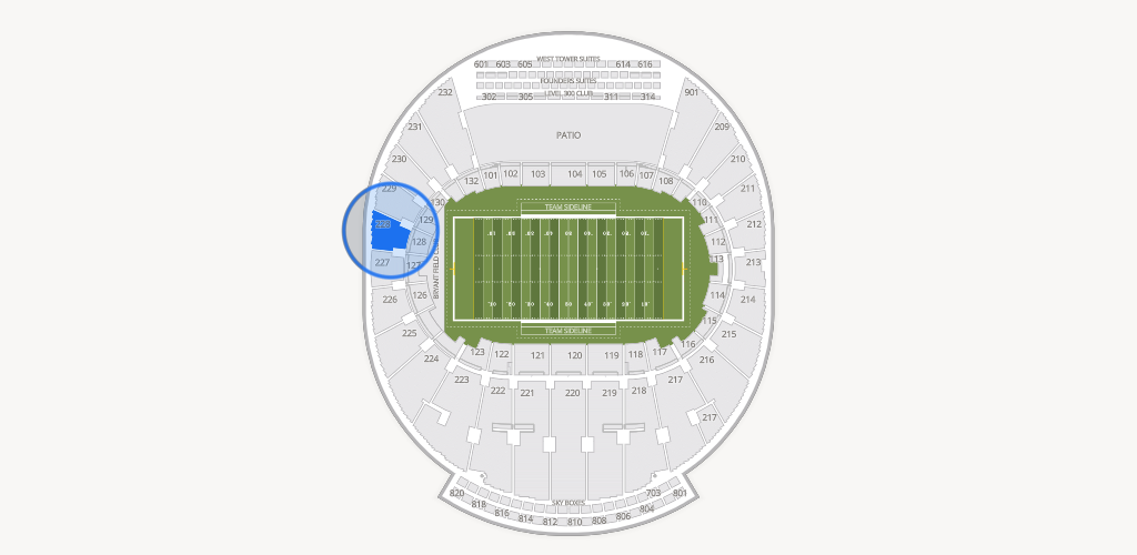 Simmons Bank Liberty Stadium Seating Chart