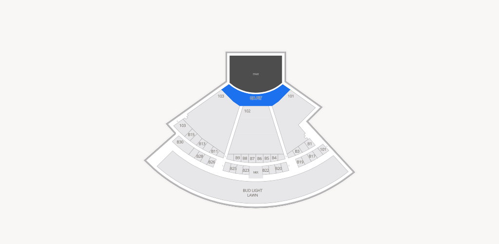 Skyla Credit Union Amphitheatre Seating Chart