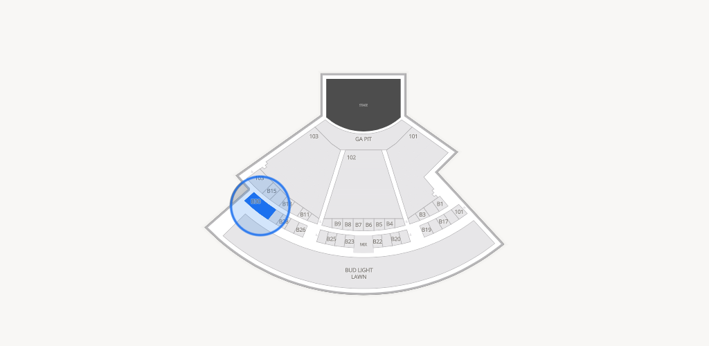 Skyla Credit Union Amphitheatre Seating Chart