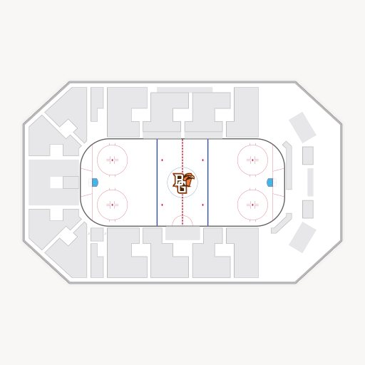 Slater Family Ice Arena seating chart