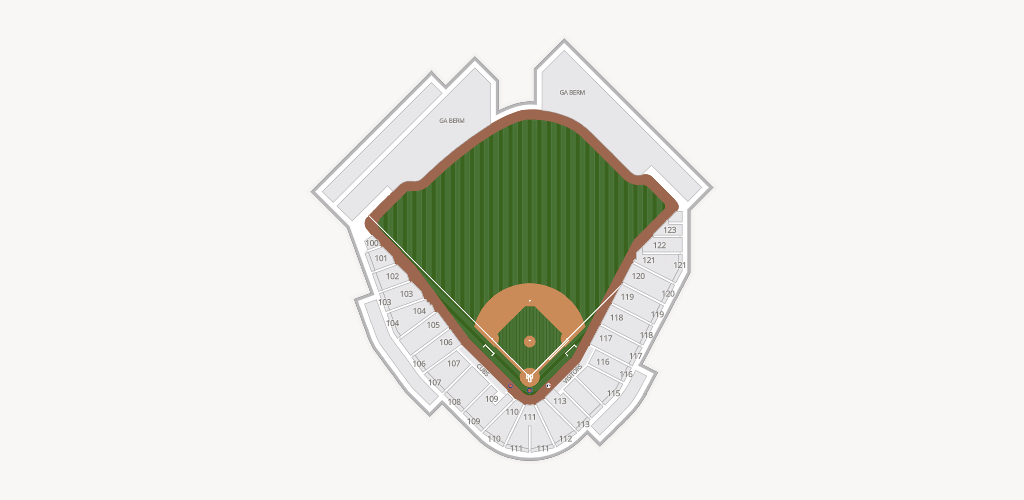 Sloan Park Seating Chart