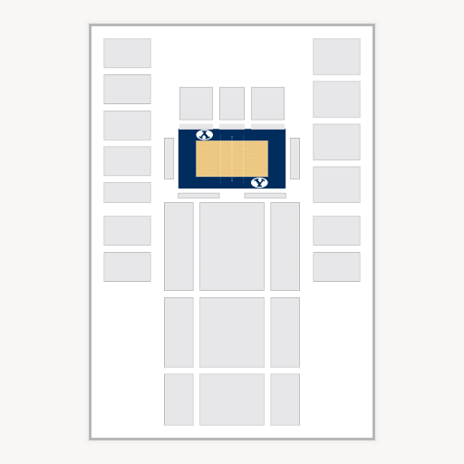 Smith Fieldhouse seating chart