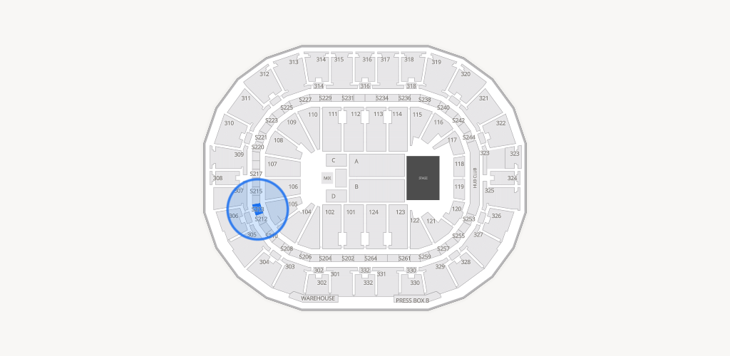 Smoothie King Center Seating Chart