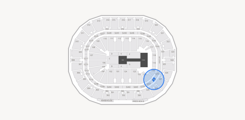 Smoothie King Center Seating Chart