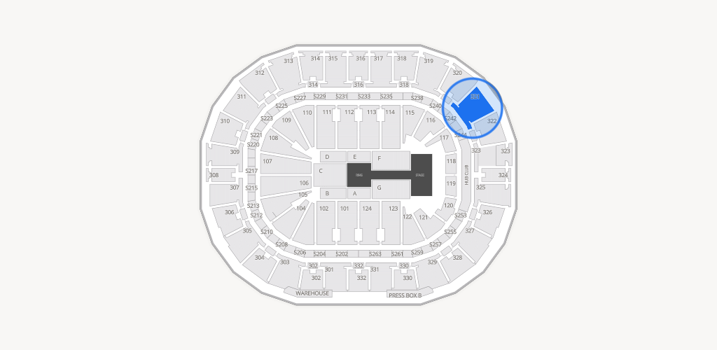 Smoothie King Center Seating Chart