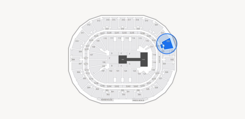 Smoothie King Center Seating Chart