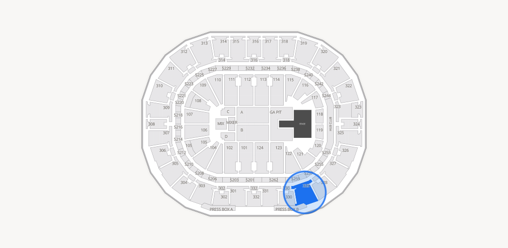 Smoothie King Center Seating Chart