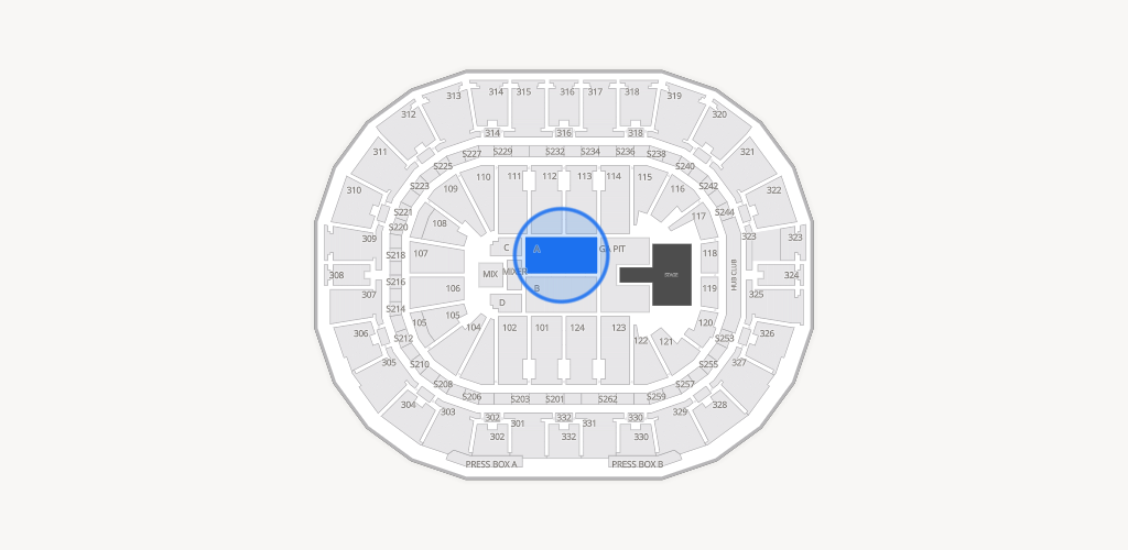 Smoothie King Center Seating Chart