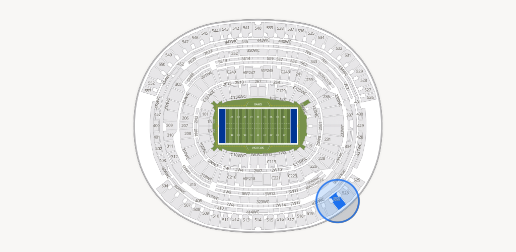 SoFi Stadium Seating Chart