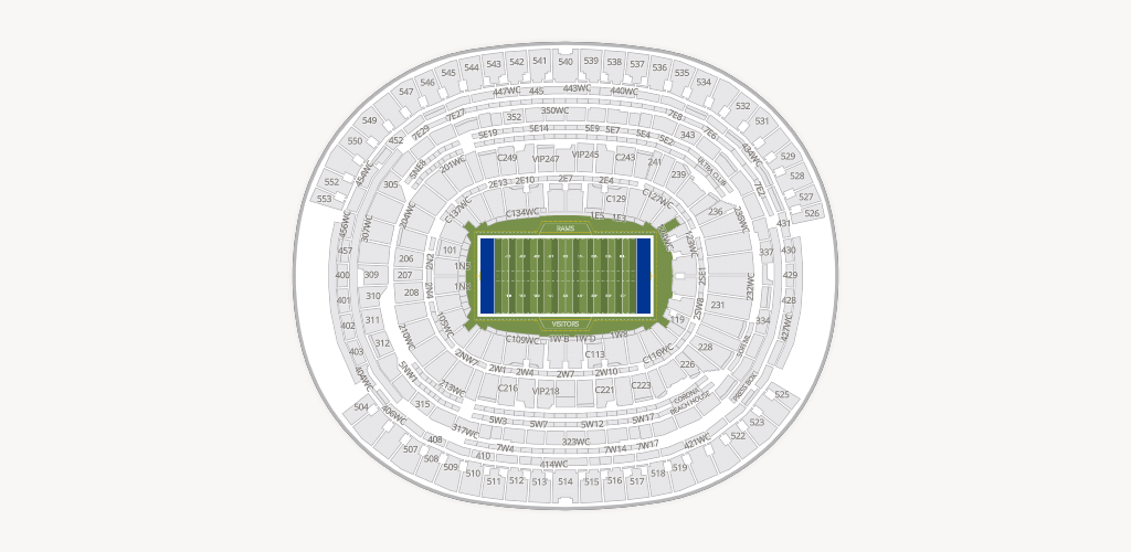 SoFi Stadium Seating Chart