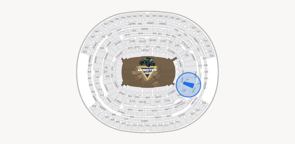 SoFi Stadium Seating Chart