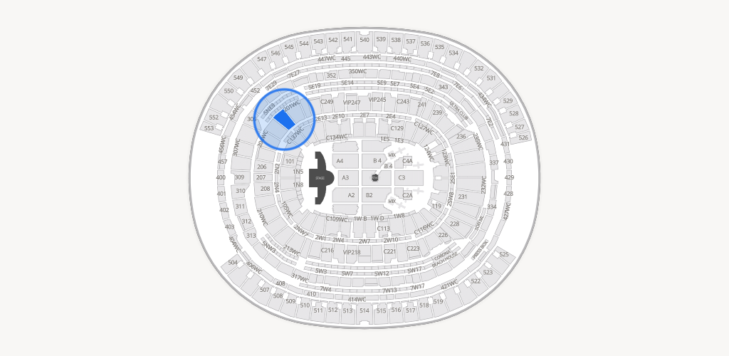 SoFi Stadium Seating Chart