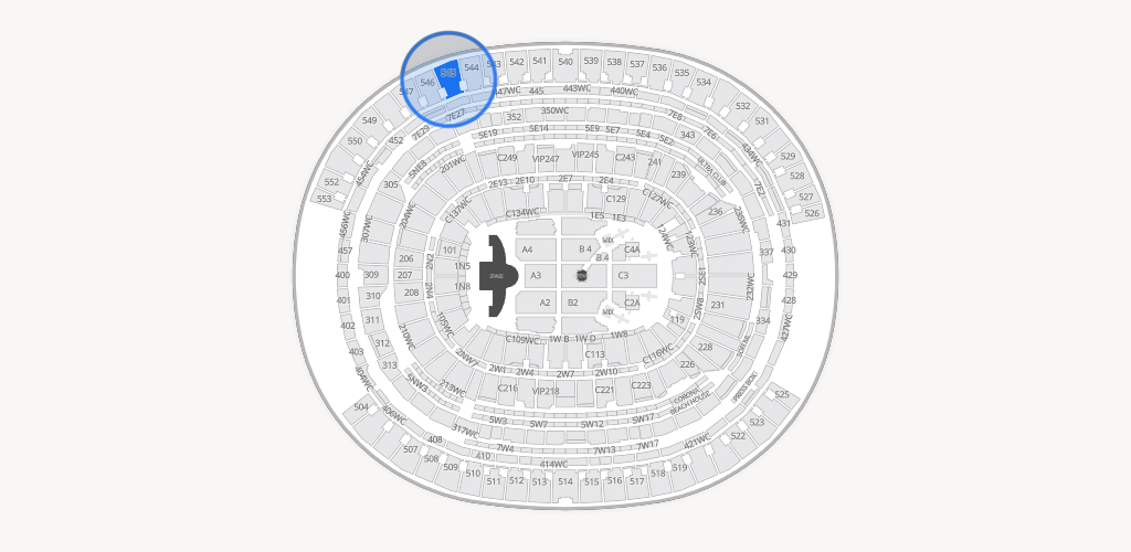 SoFi Stadium Seating Chart