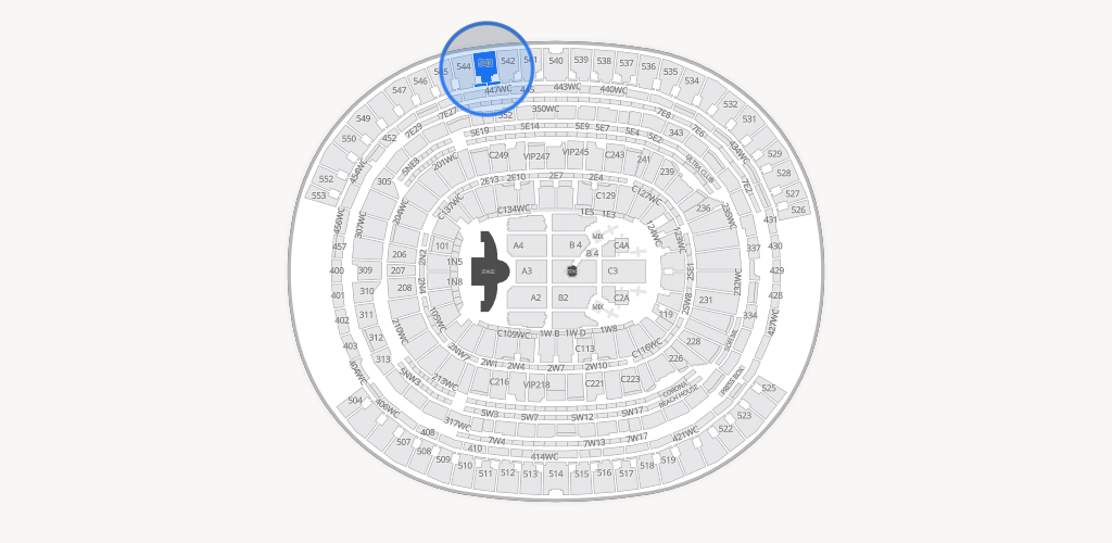 SoFi Stadium Seating Chart