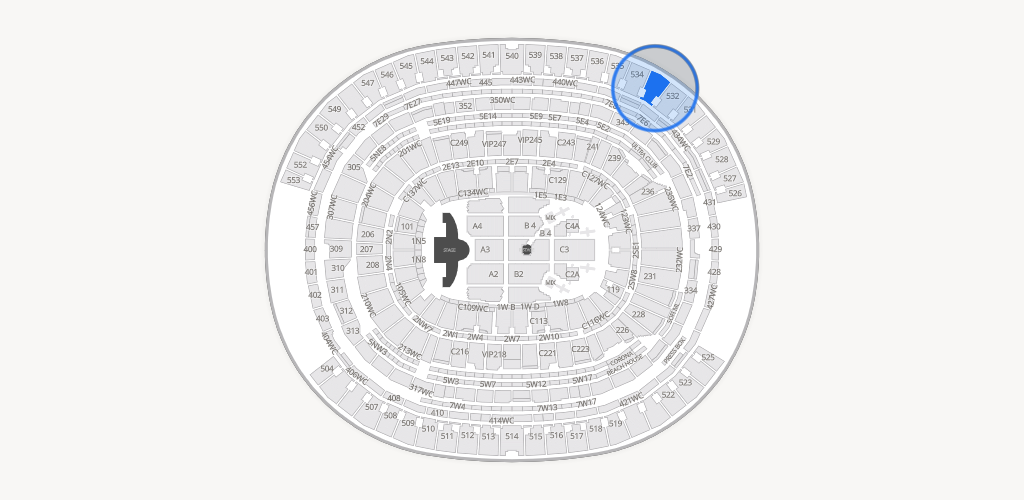 SoFi Stadium Seating Chart