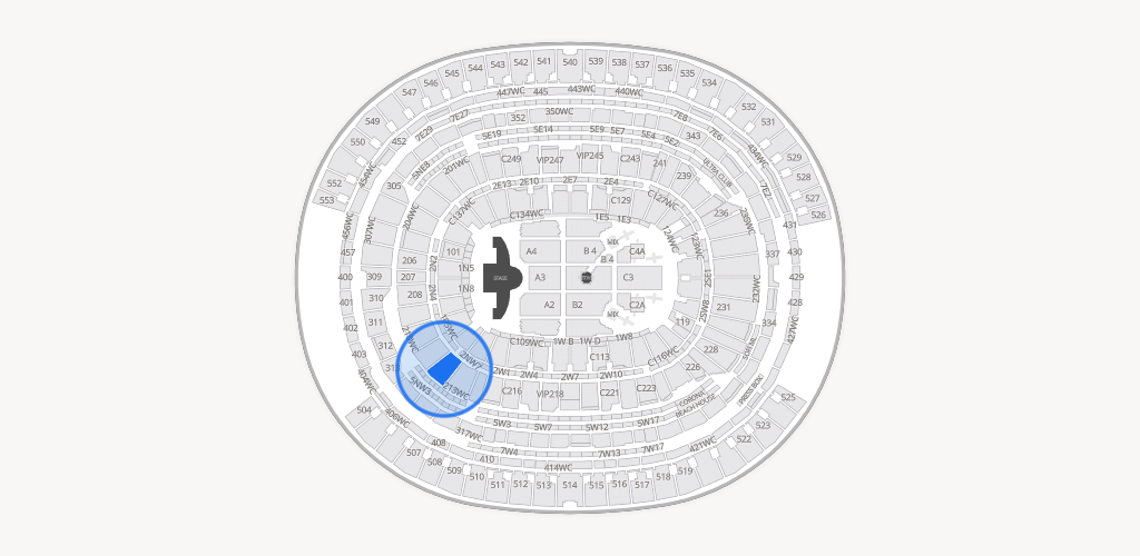 SoFi Stadium Seating Chart