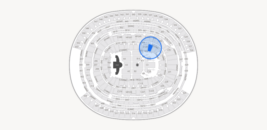 SoFi Stadium Seating Chart