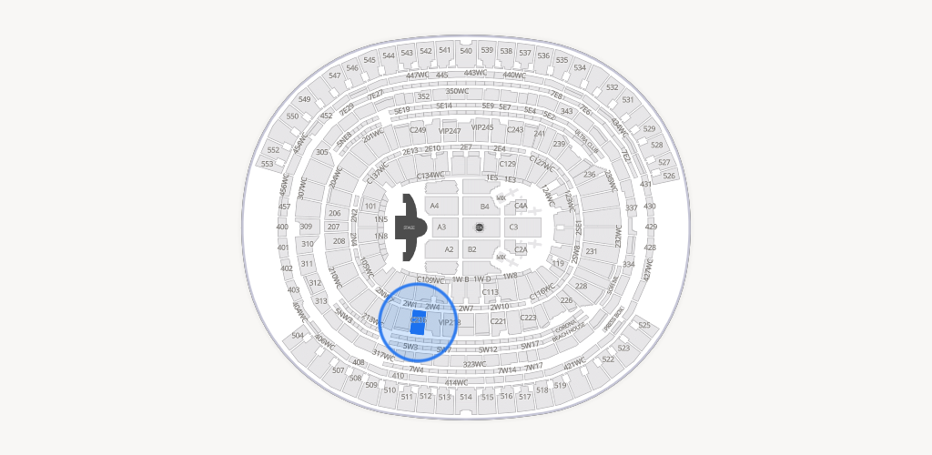 SoFi Stadium Seating Chart
