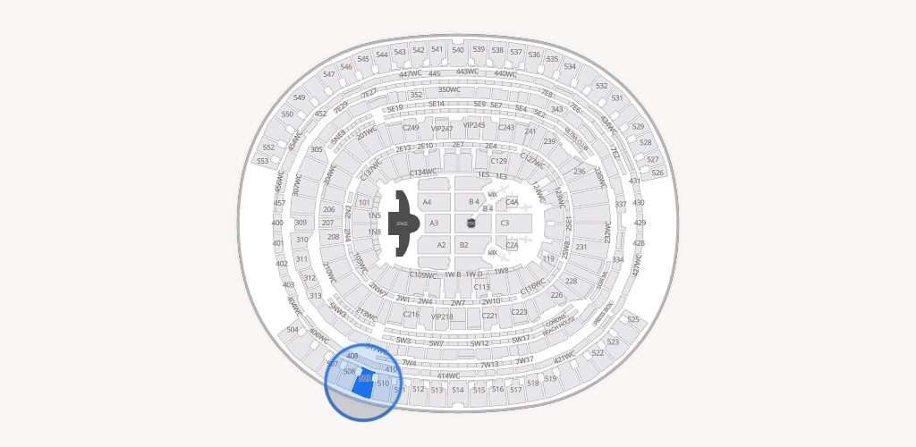 SoFi Stadium Seating Chart