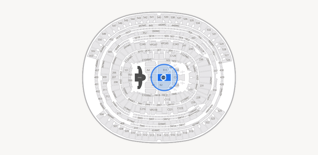 SoFi Stadium Seating Chart