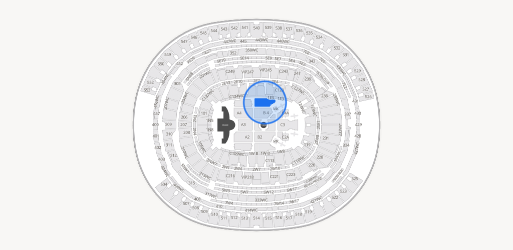 SoFi Stadium Seating Chart