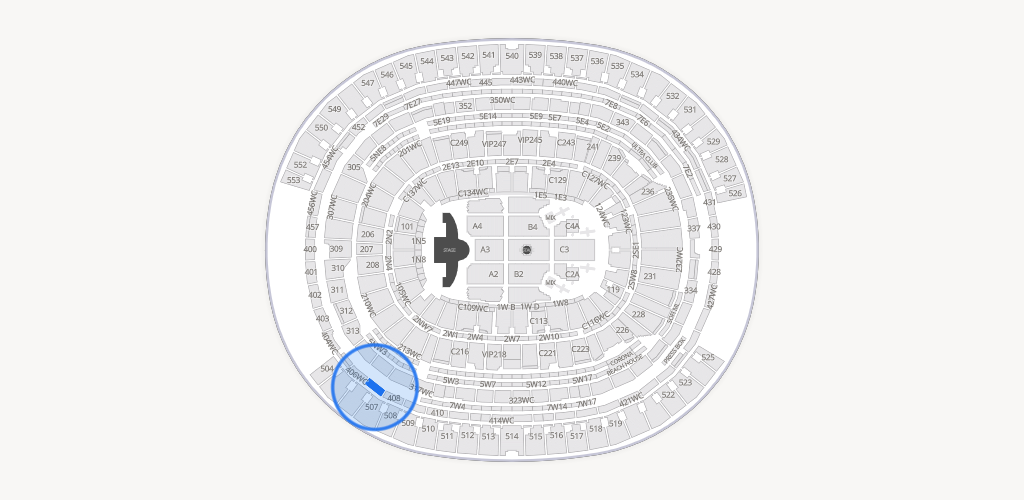 SoFi Stadium Seating Chart