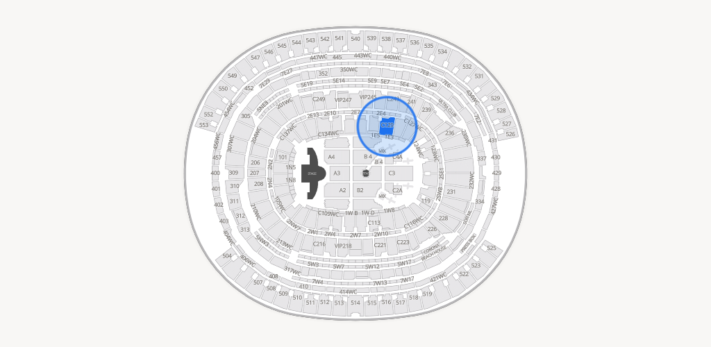 SoFi Stadium Seating Chart