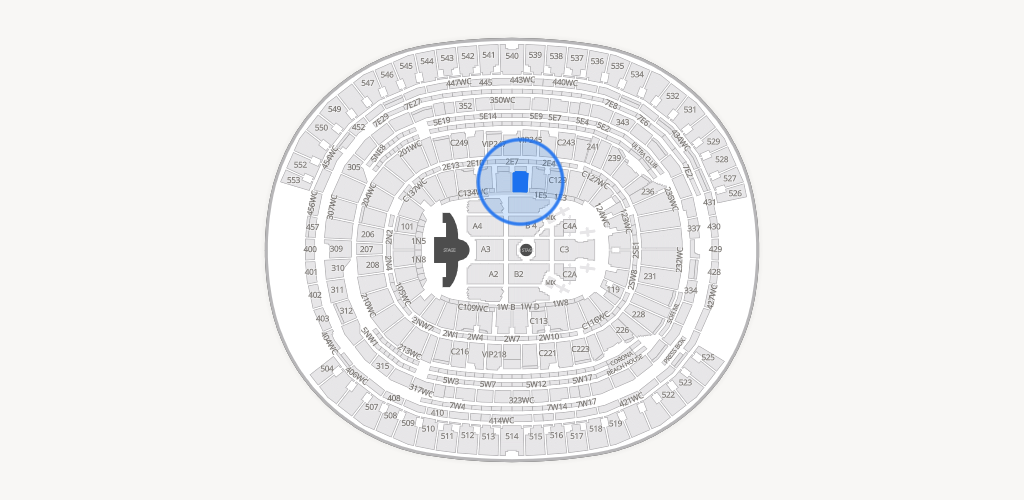 SoFi Stadium Seating Chart