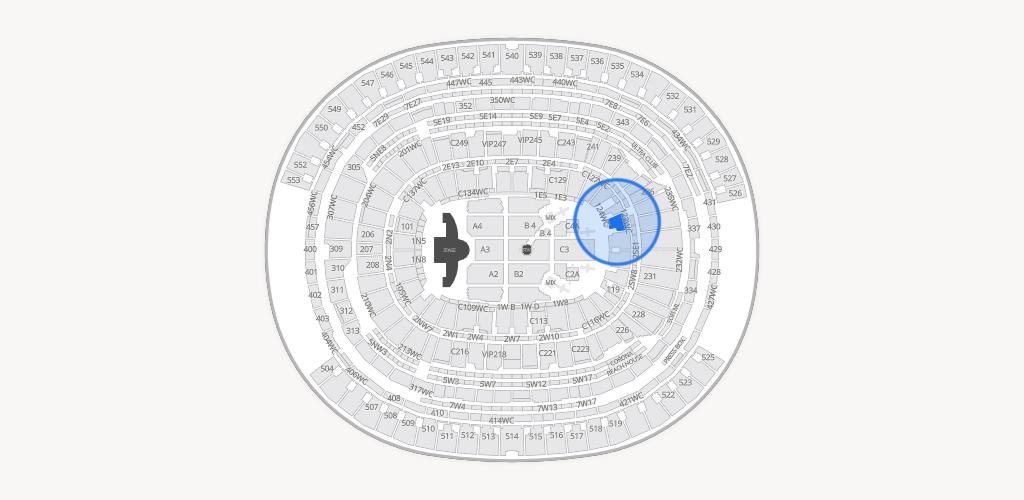 SoFi Stadium Seating Chart