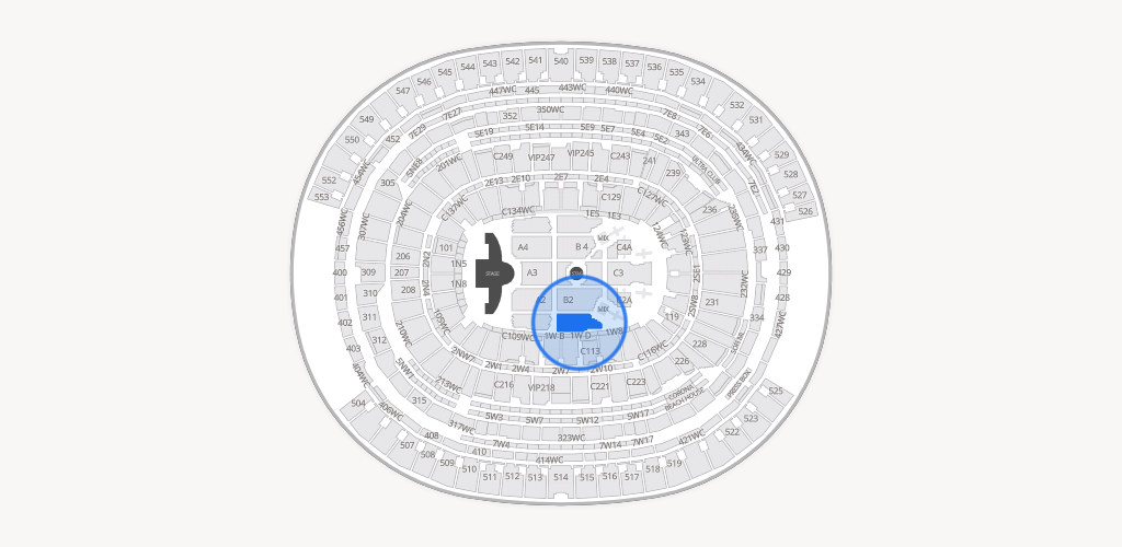 SoFi Stadium Seating Chart