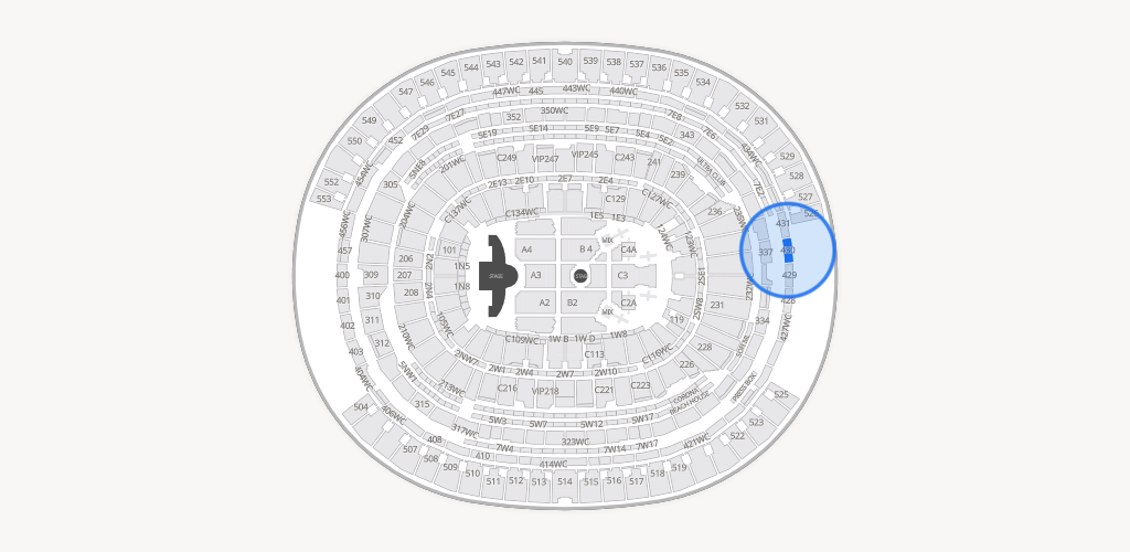 SoFi Stadium Seating Chart