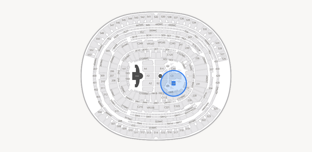SoFi Stadium Seating Chart