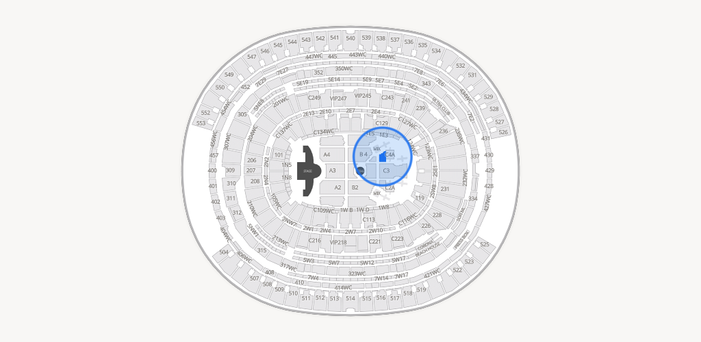 SoFi Stadium Seating Chart