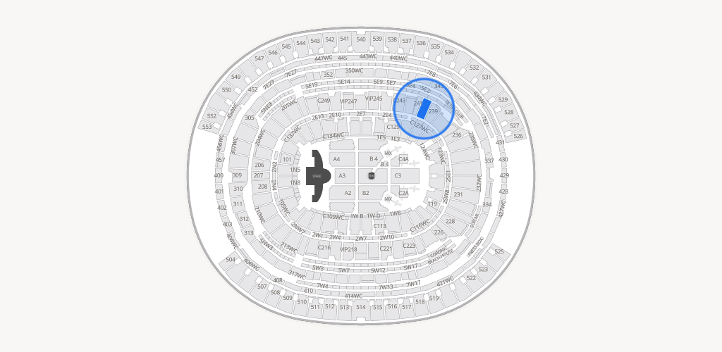 SoFi Stadium Seating Chart