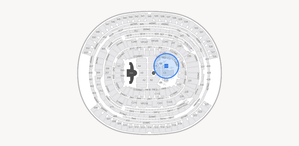 SoFi Stadium Seating Chart