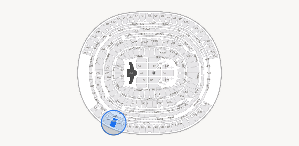SoFi Stadium Seating Chart