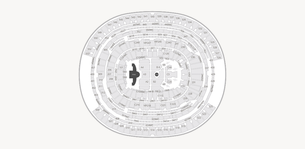 SoFi Stadium Seating Chart