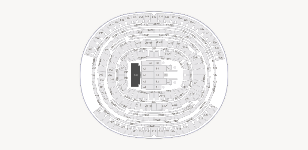 SoFi Stadium Seating Chart
