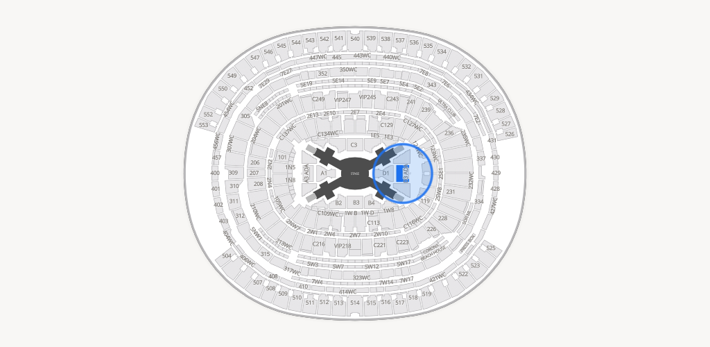 SoFi Stadium Seating Chart
