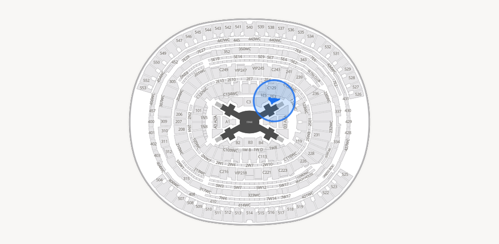 SoFi Stadium Seating Chart