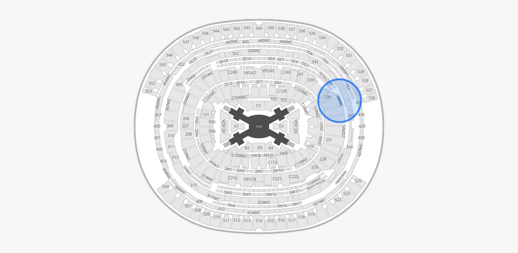 SoFi Stadium Seating Chart