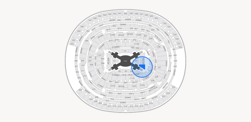 SoFi Stadium Seating Chart